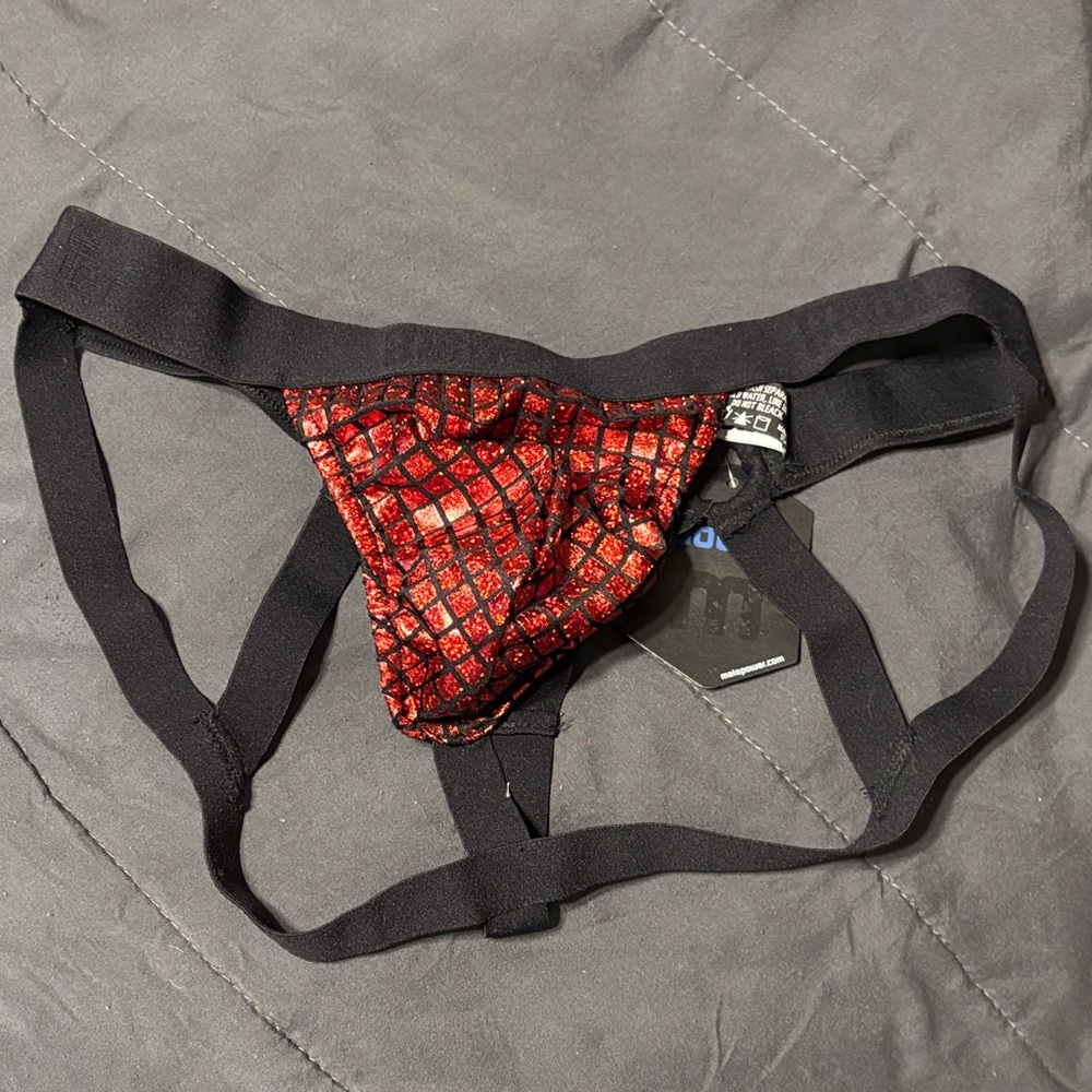 Red and Black jock (#42)
